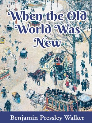 cover image of When the Old World Was New